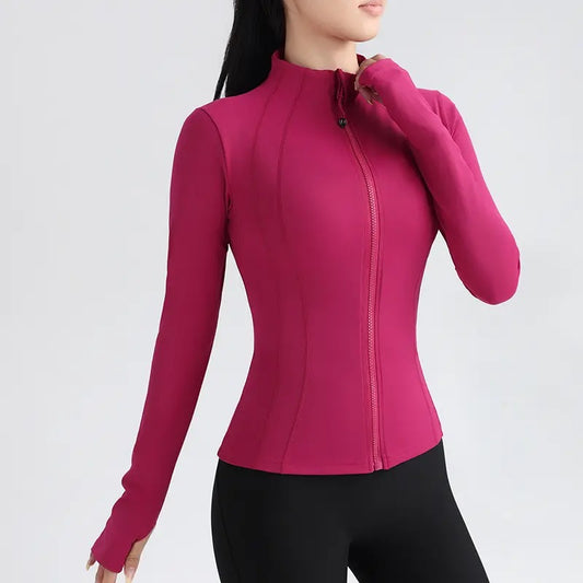 Full zip yoga jacket